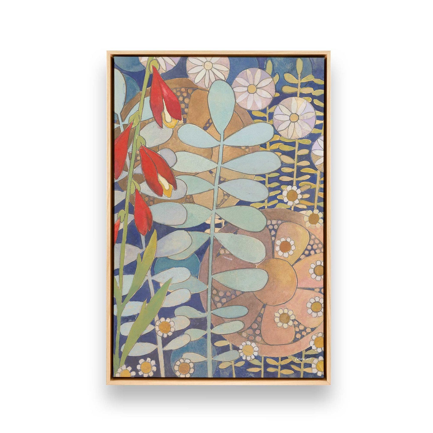 [Color:American Maple], Picture of art in a American Maple frame