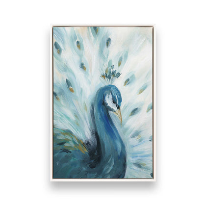[Color:Opaque White], Picture of art in a White frame