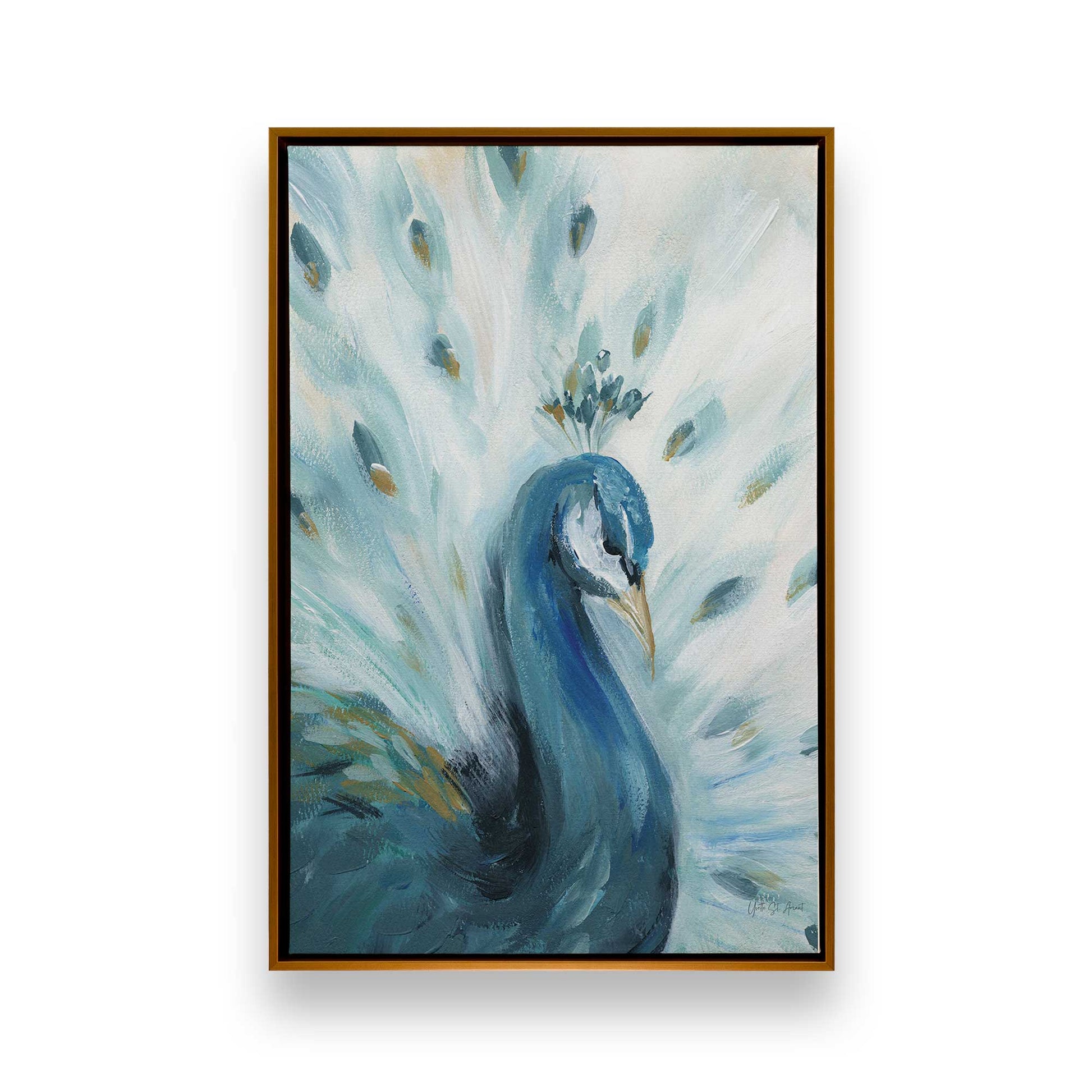 [Color:Polished Gold], Picture of art in a Polished Gold frame