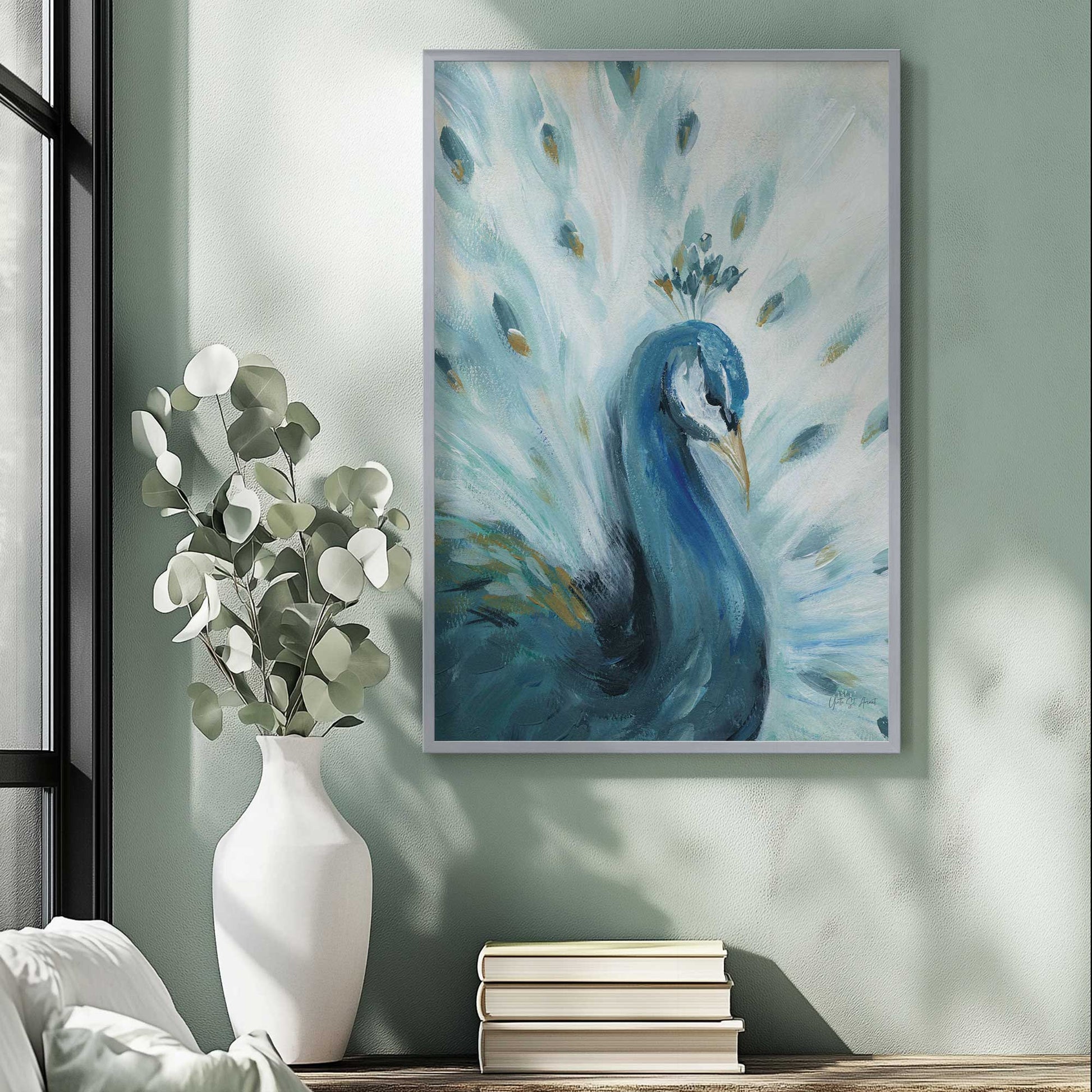 [SPECIAL],[LIFESTYLE], Picture of art hanging in a room