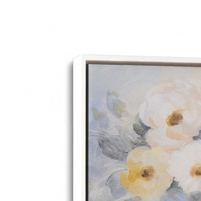 [Color:Opaque White], Picture of art in a White frame at an angle