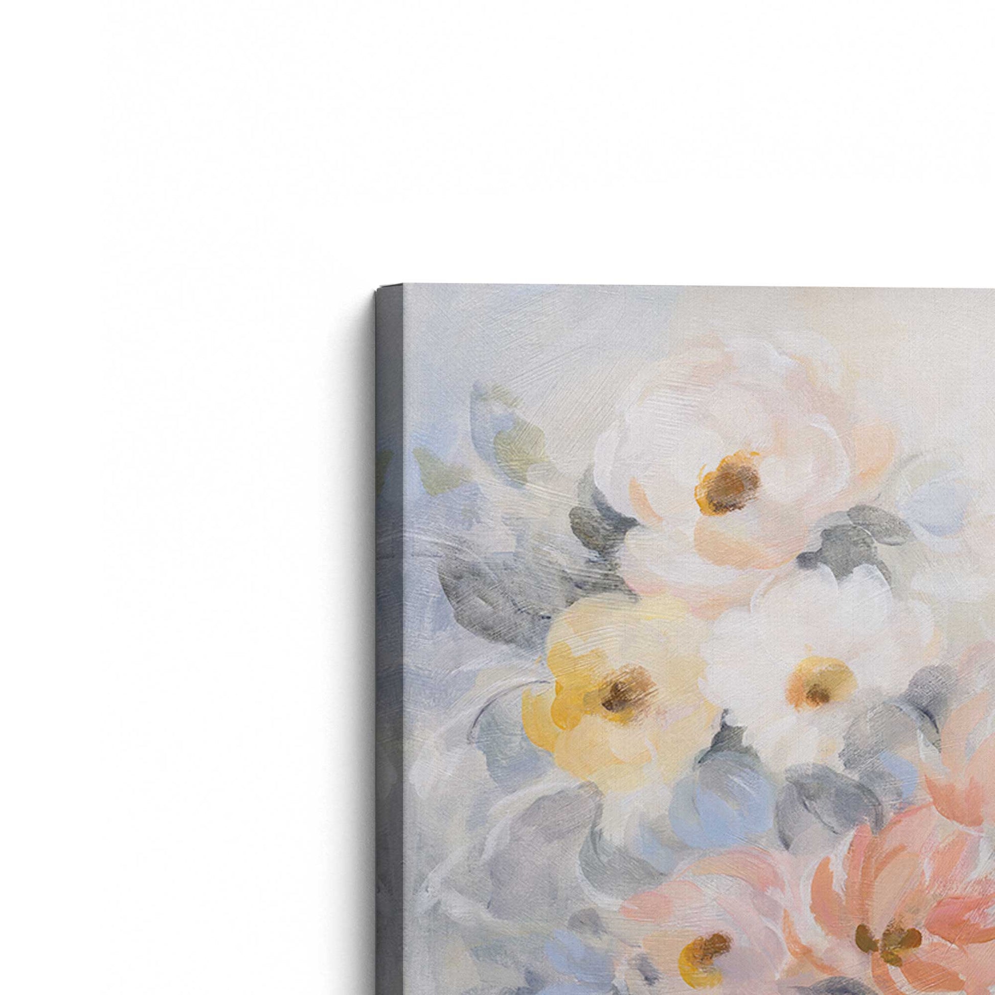 [Color:Stretched Canvas], Picture of the corner of the art