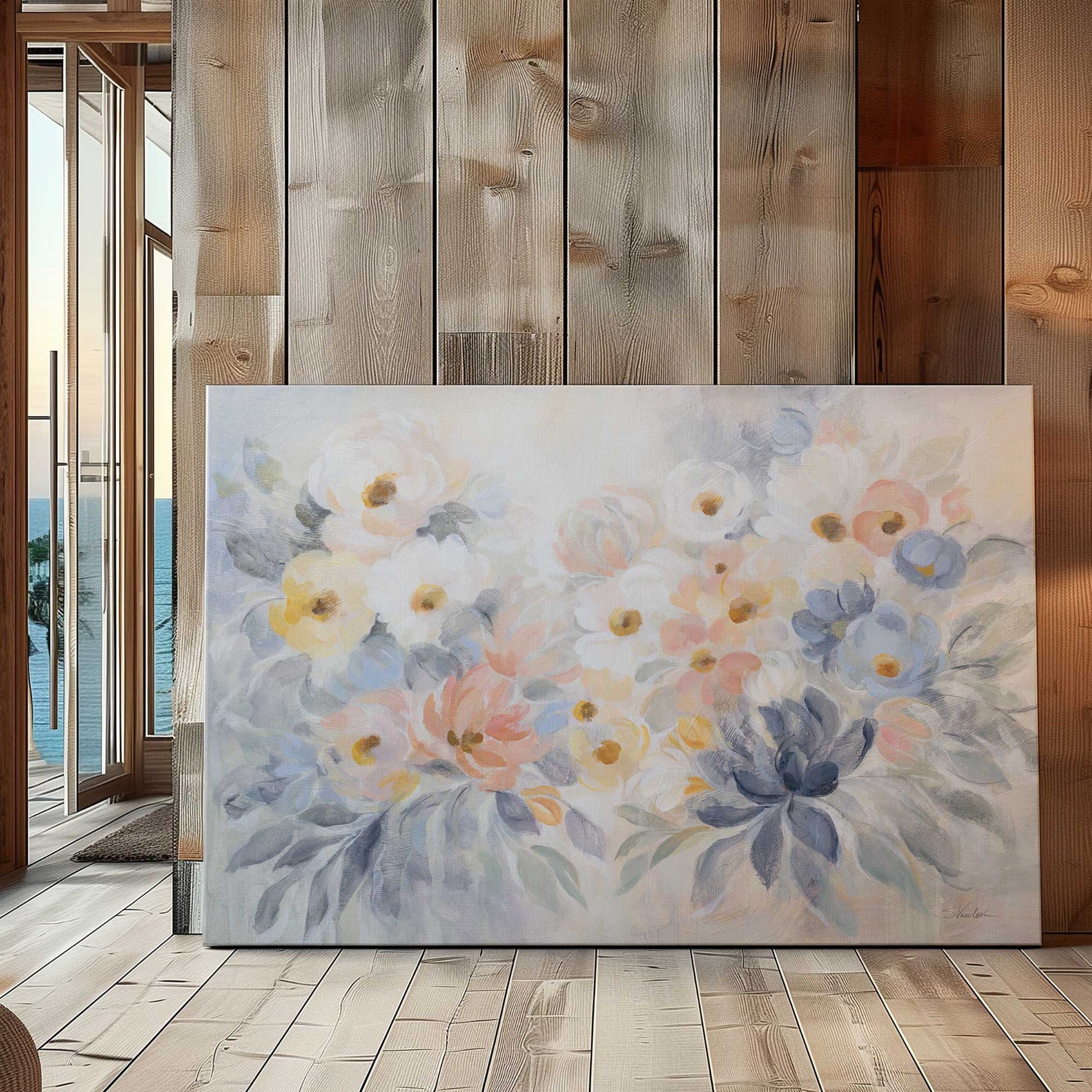 Picture of art in a room