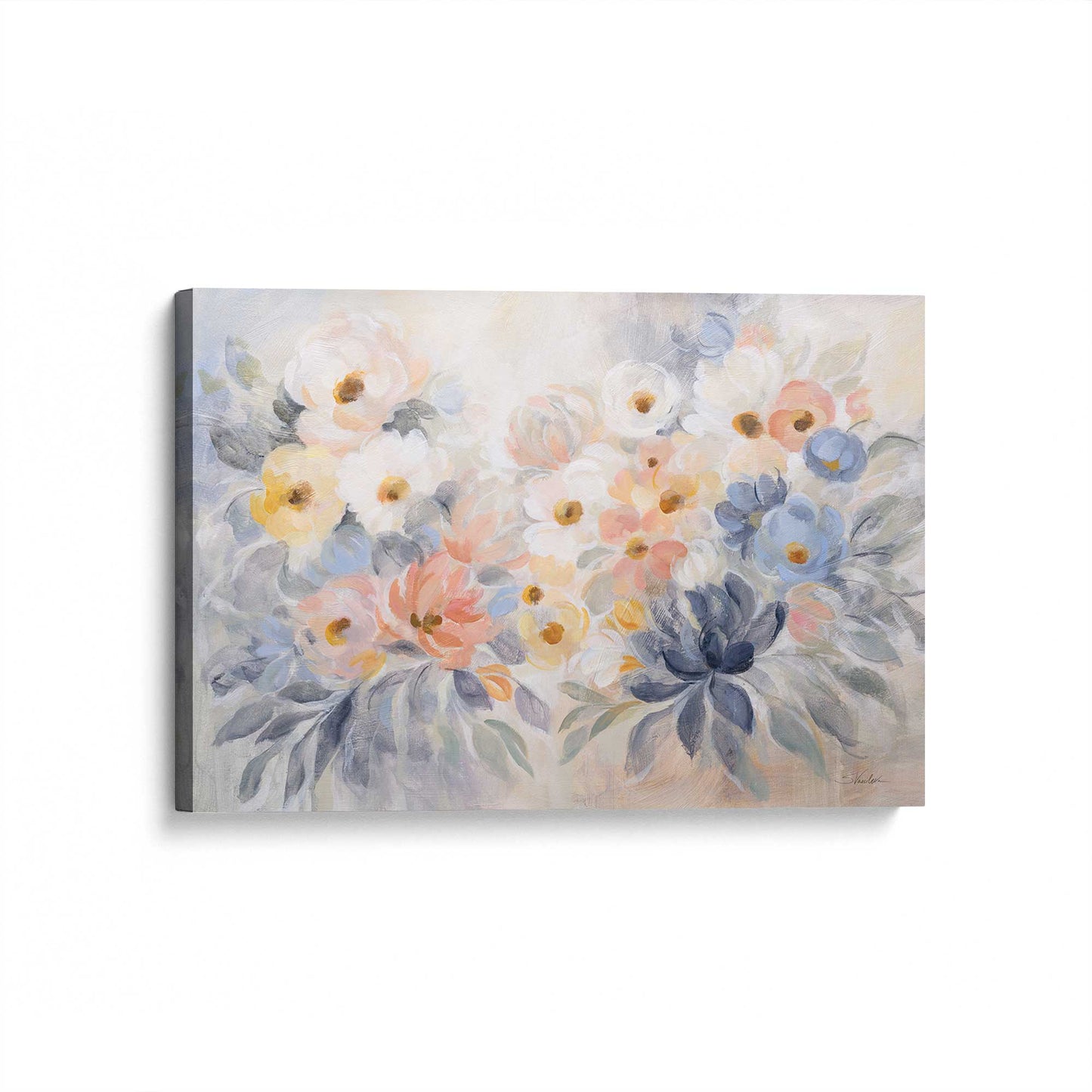 [Color:Stretched Canvas], Picture of art at an angle