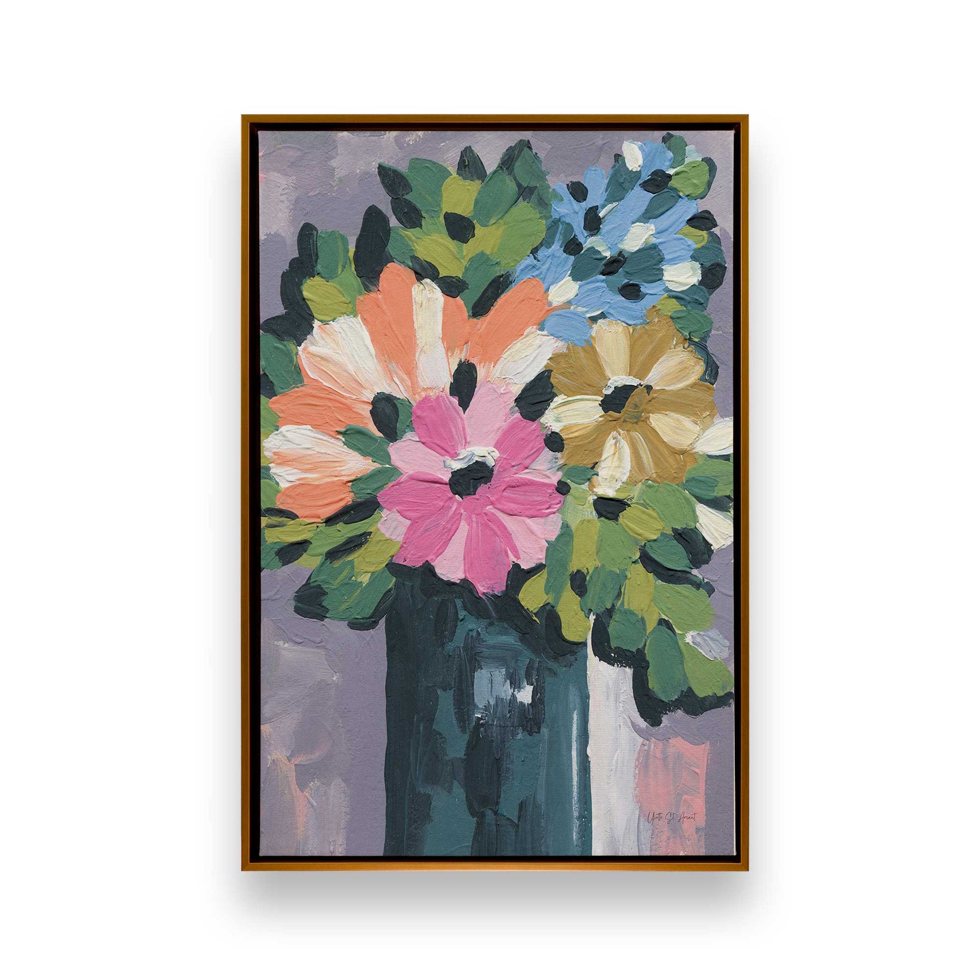 [Color:Polished Gold], Picture of art in a Polished Gold frame