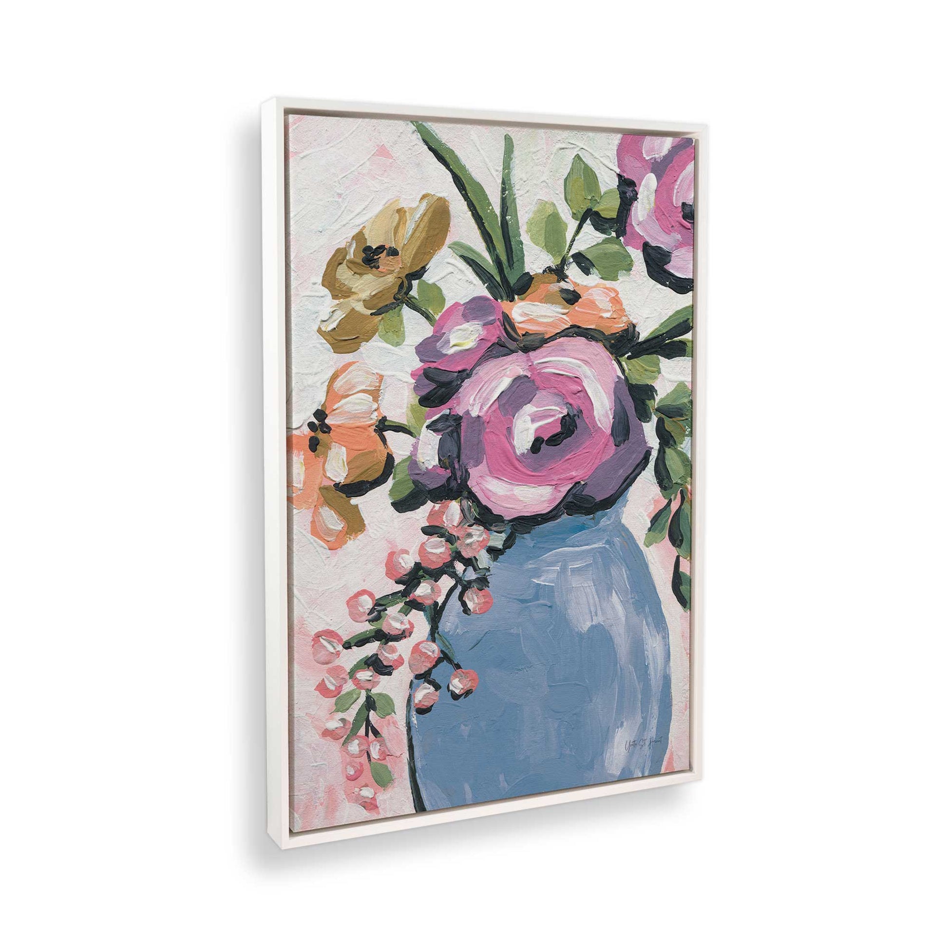 [Color:Opaque White], Picture of the corner of the art