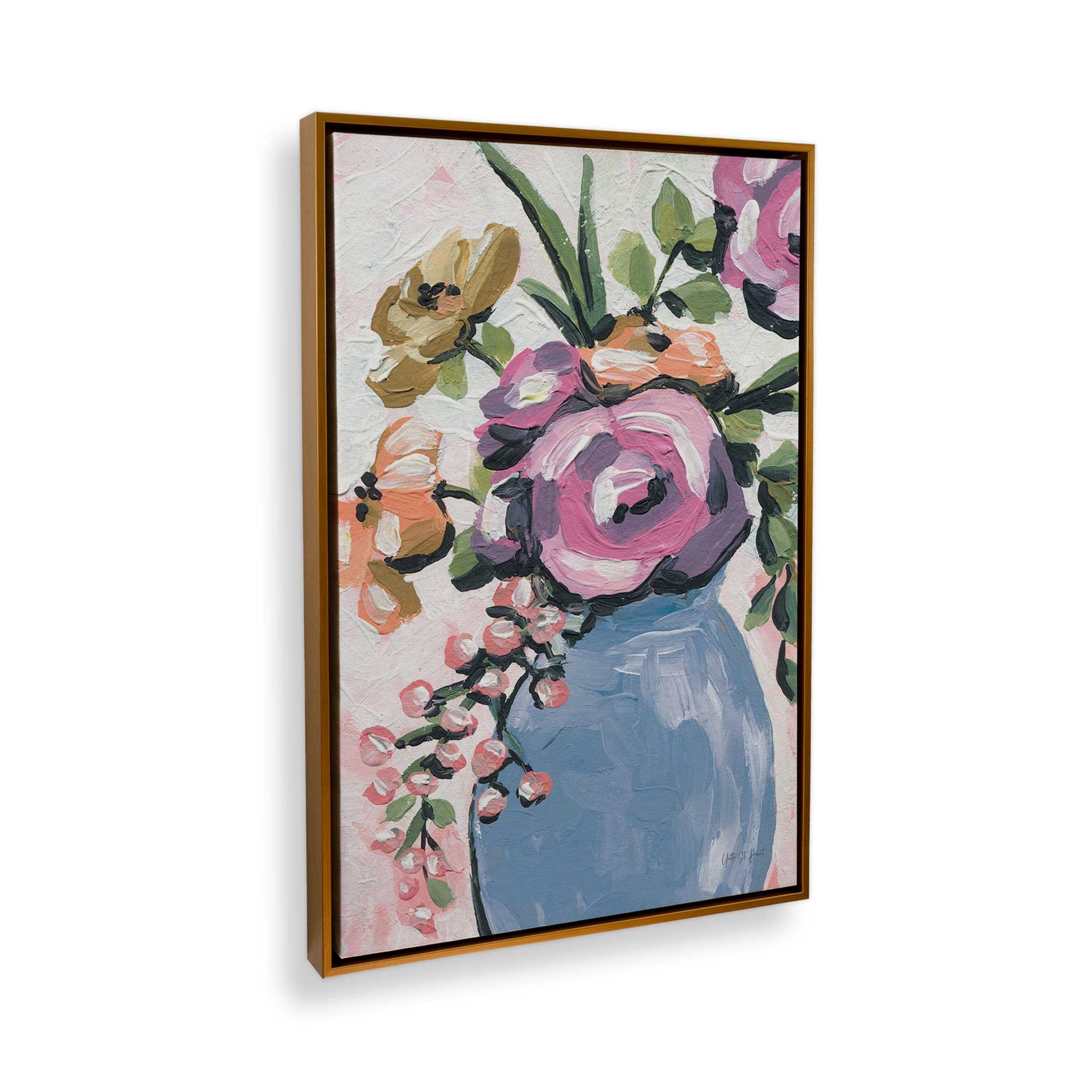 [Color:Polished Gold], Picture of the corner of the art