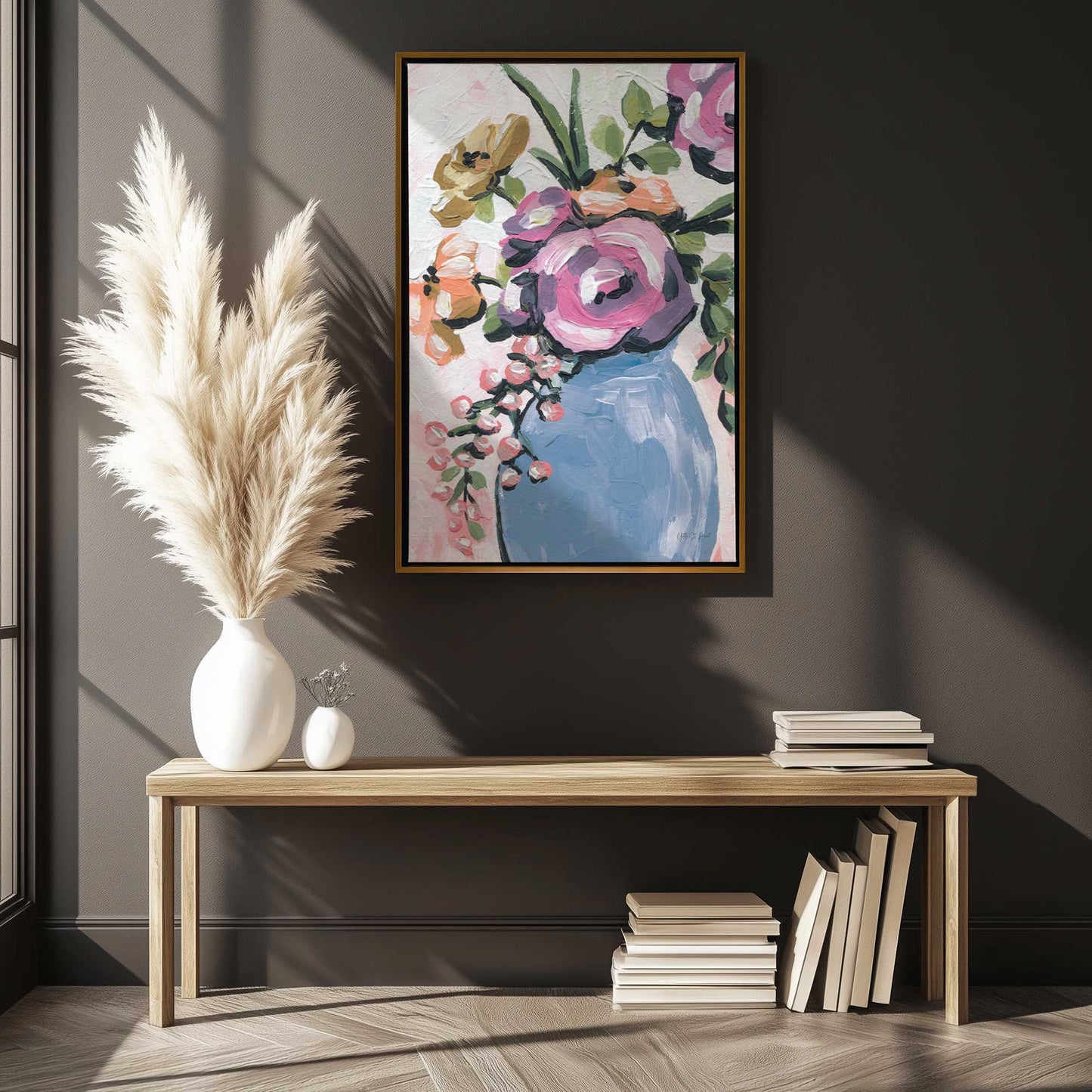 Picture of art in a room