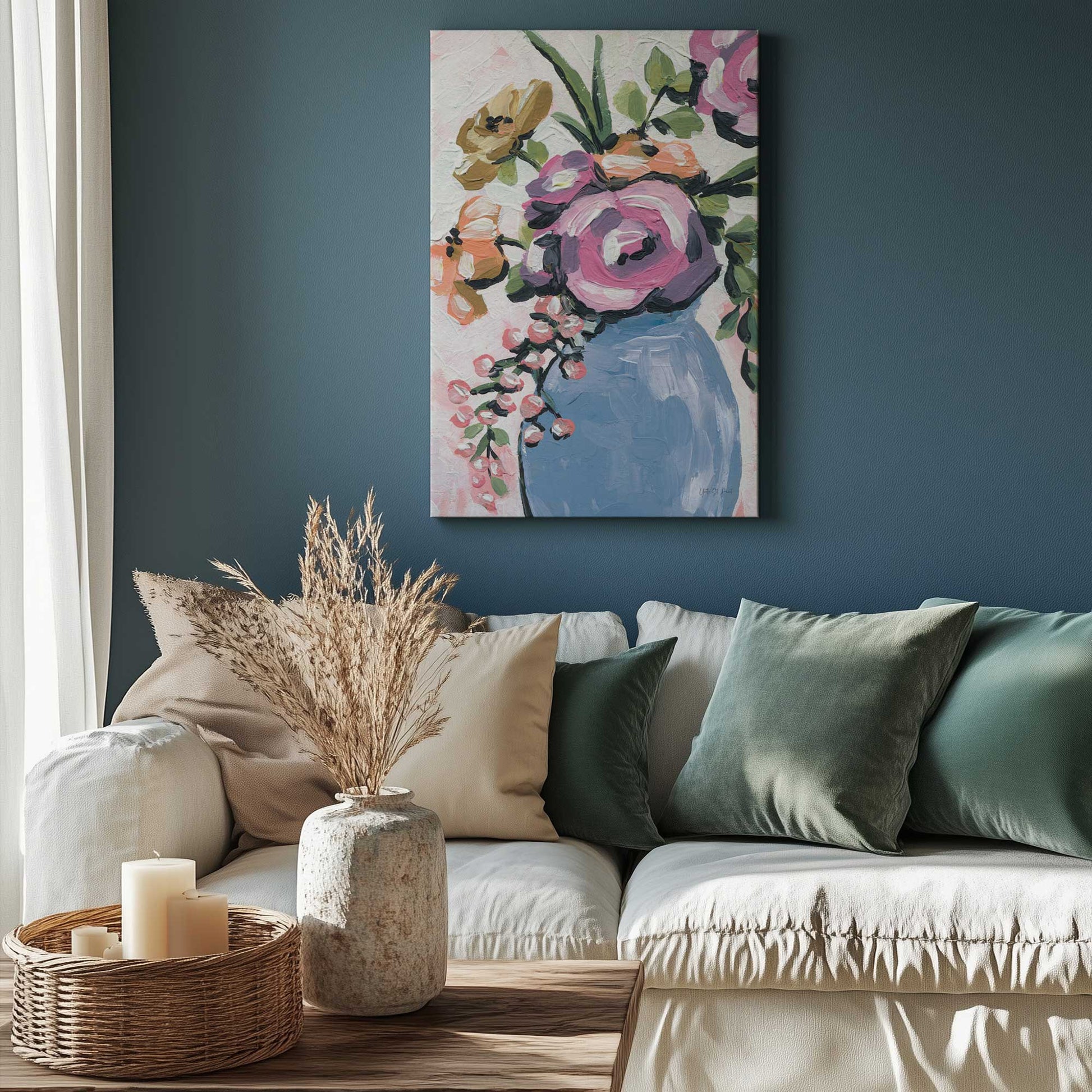 Picture of art in a room