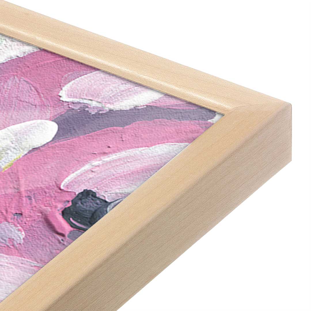 [Color:Raw Maple], Picture of art in a Raw Maple frame at an angle