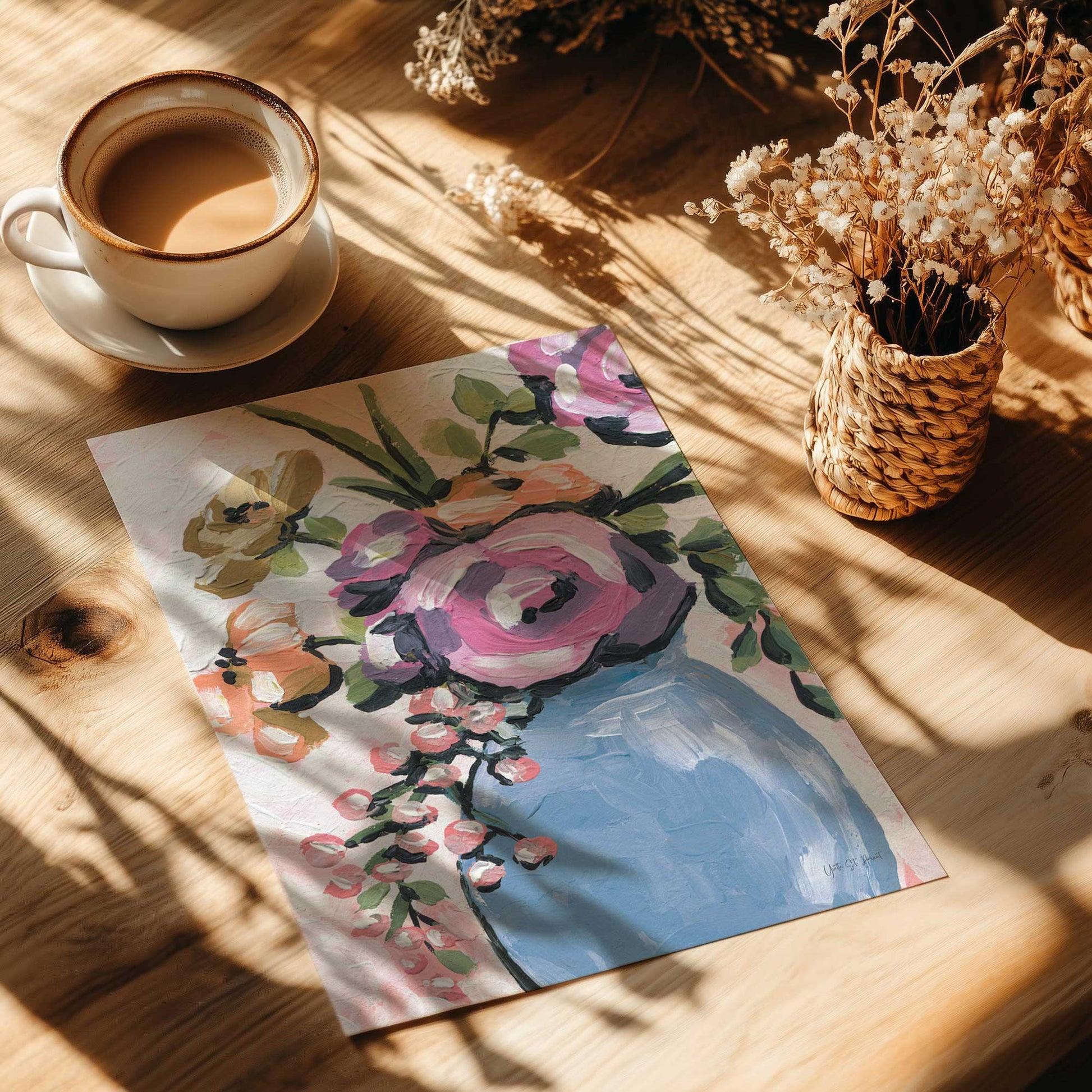 [Color:Rolled Print], Picture of close up of art