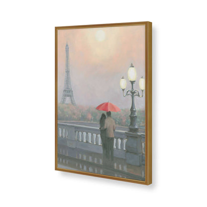 [Color:Polished Gold], Picture of art in a Polished Gold frame of the corner