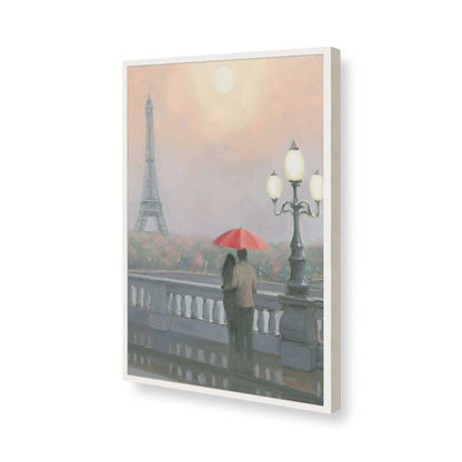 [Color:Opaque White], Picture of art in a Opaque White frame of the corner