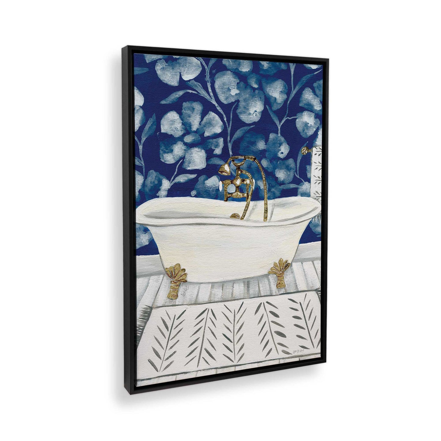 [Color:Satin Black], Picture of the corner of the art