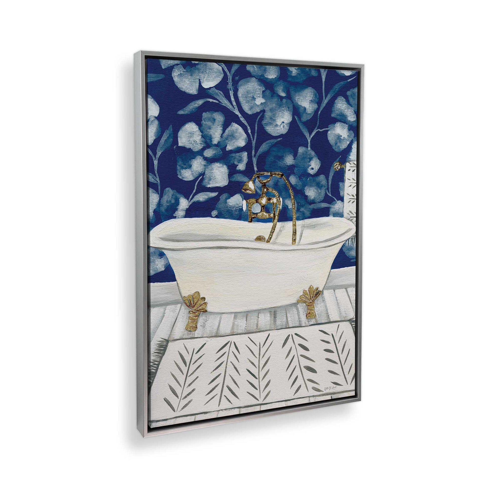 [Color:Polished Chrome], Picture of the corner of the art