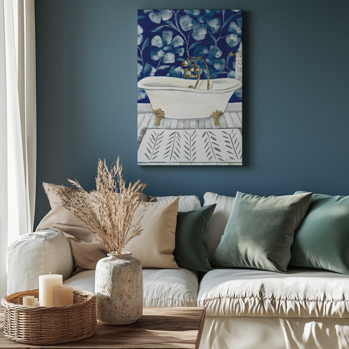 Picture of art in a room