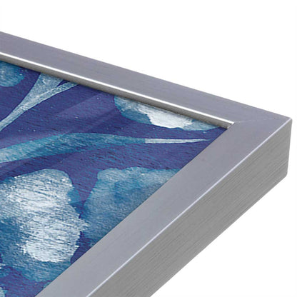 [Color:Polished Chrome], Picture of art in a Polished Chrome frame at an angle