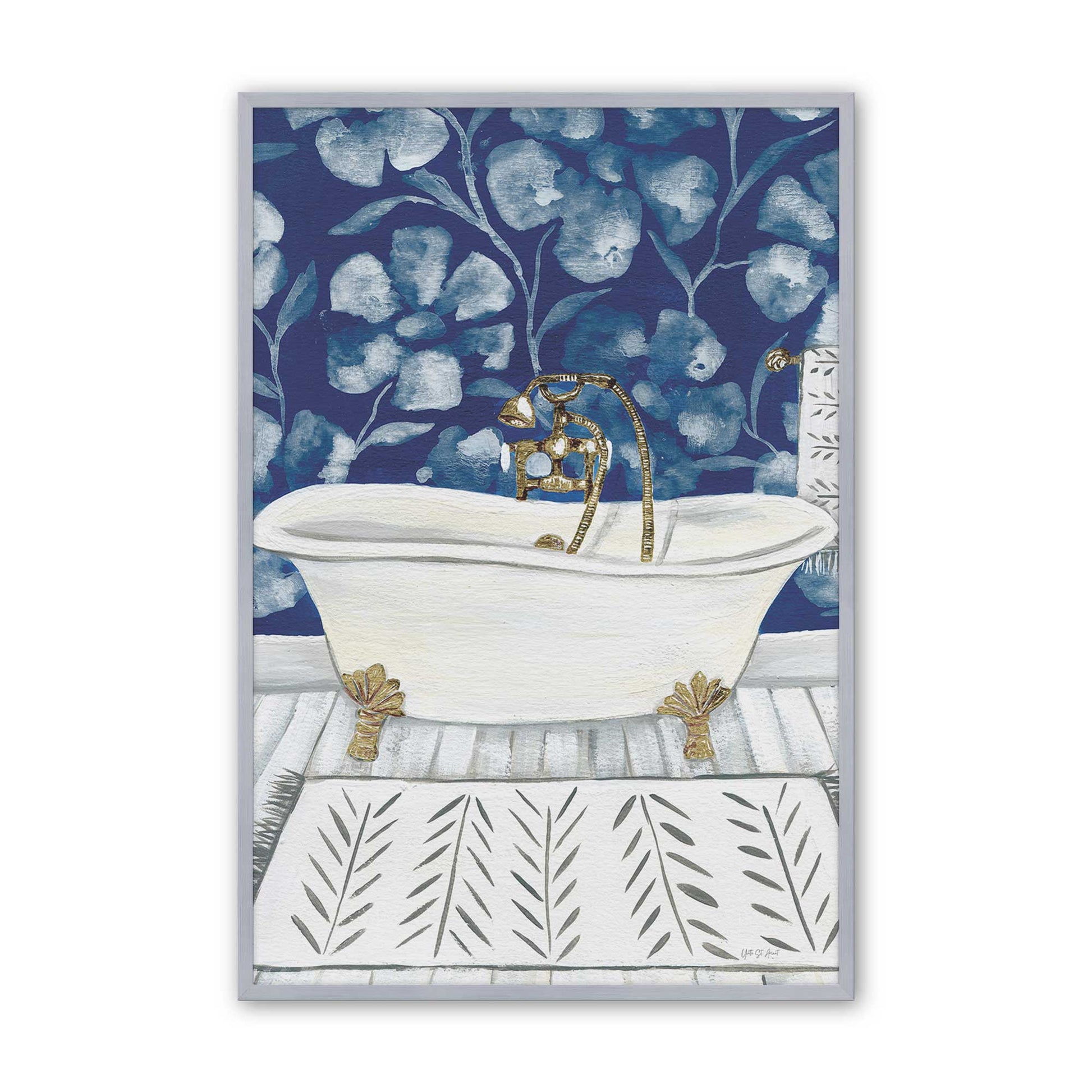 [Color:Polished Chrome], Picture of art in a Polished Chrome frame