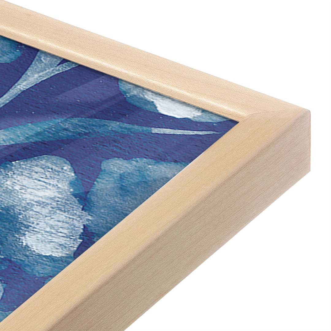 [Color:Raw Maple], Picture of art in a Raw Maple frame at an angle