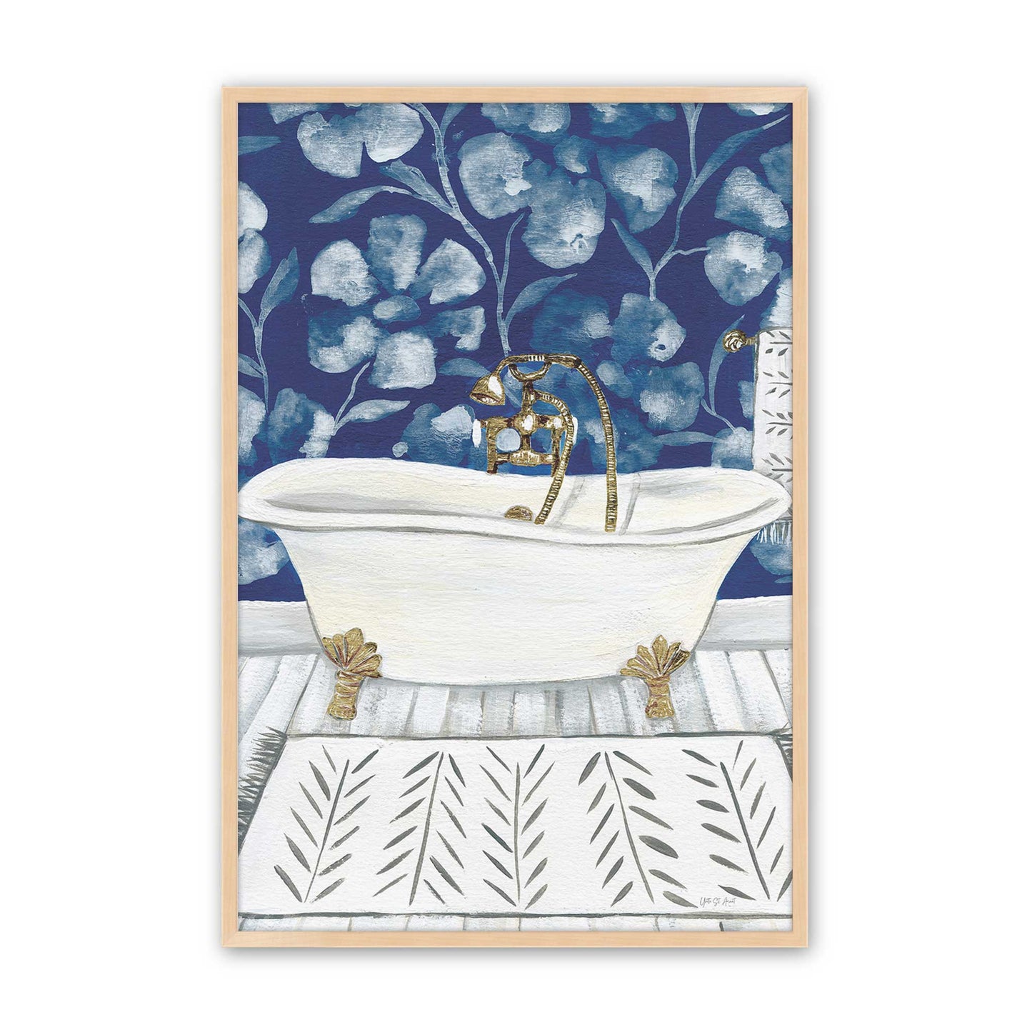 [Color:Raw Maple], Picture of art in a Raw Maple frame