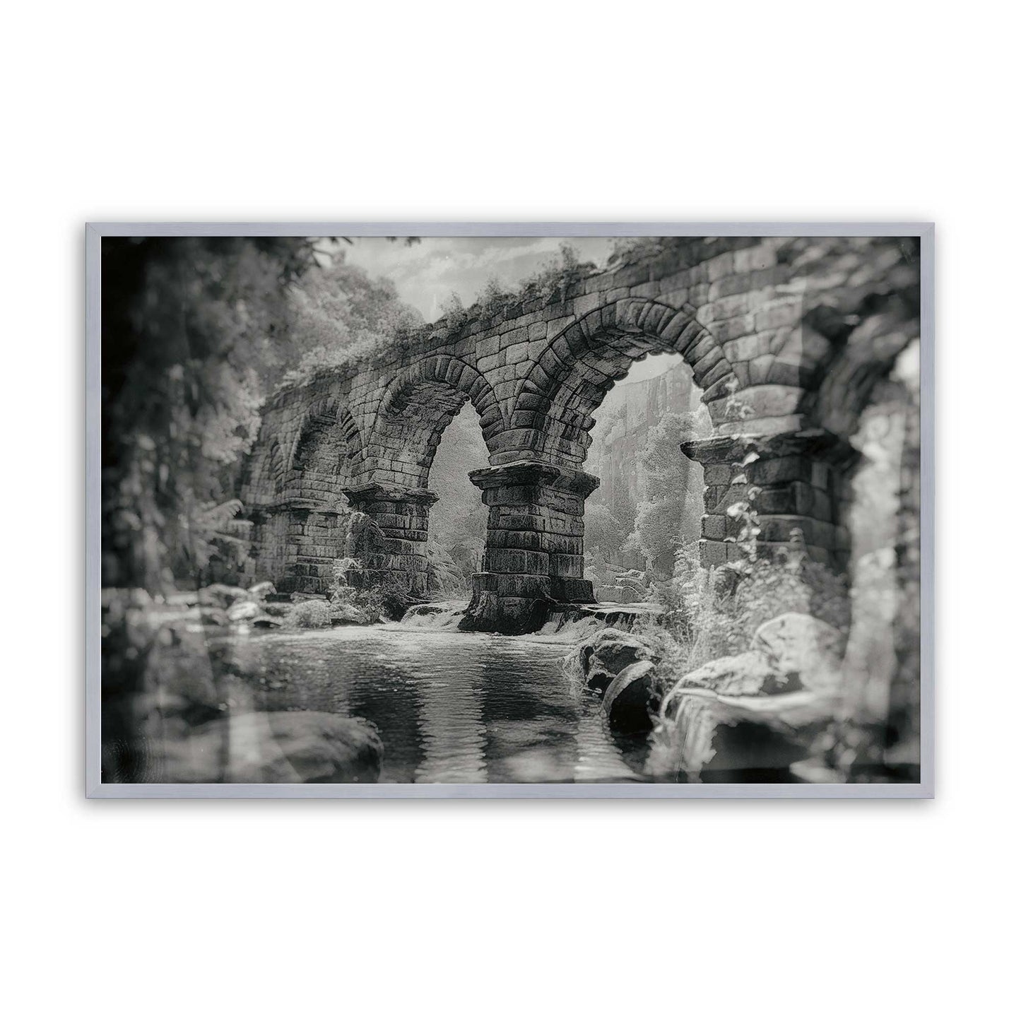[Color:Polished Chrome], Picture of art in a Polished Chrome frame