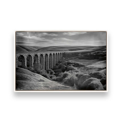 [Color:Opaque White], Picture of art in a White frame