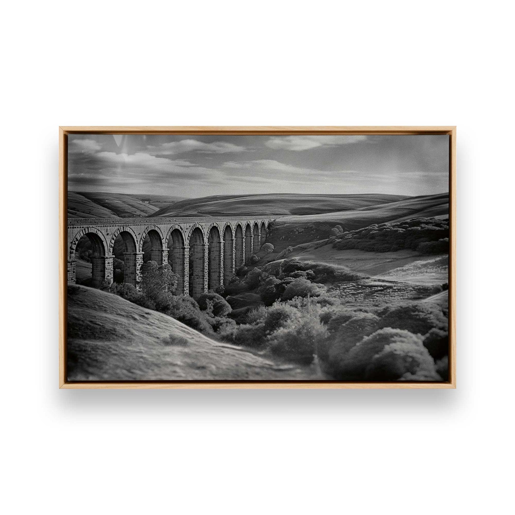 [Color:American Maple], Picture of art in a American Maple frame