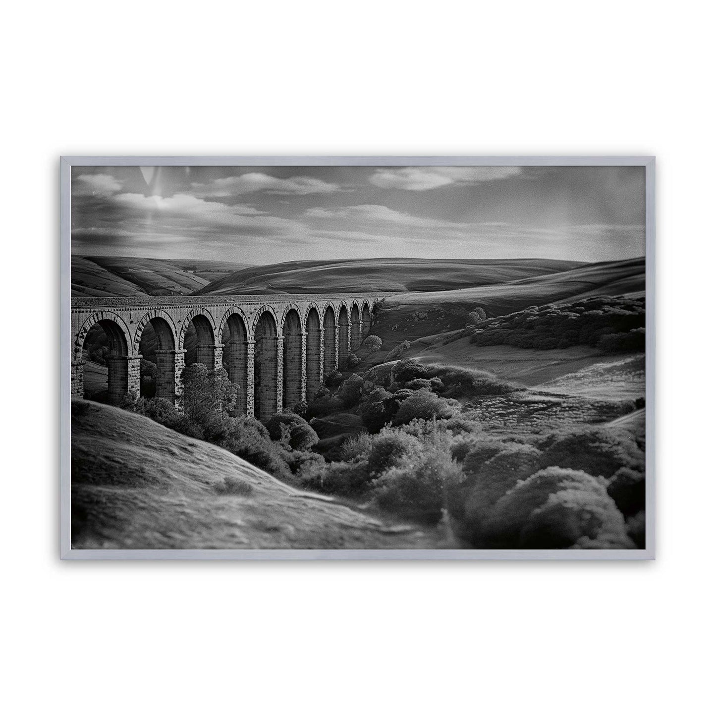 [Color:Polished Chrome], Picture of art in a Polished Chrome frame