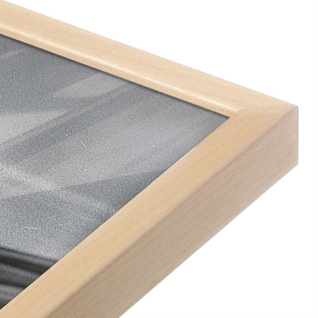 [Color:Raw Maple], Picture of art in a Raw Maple frame at an angle