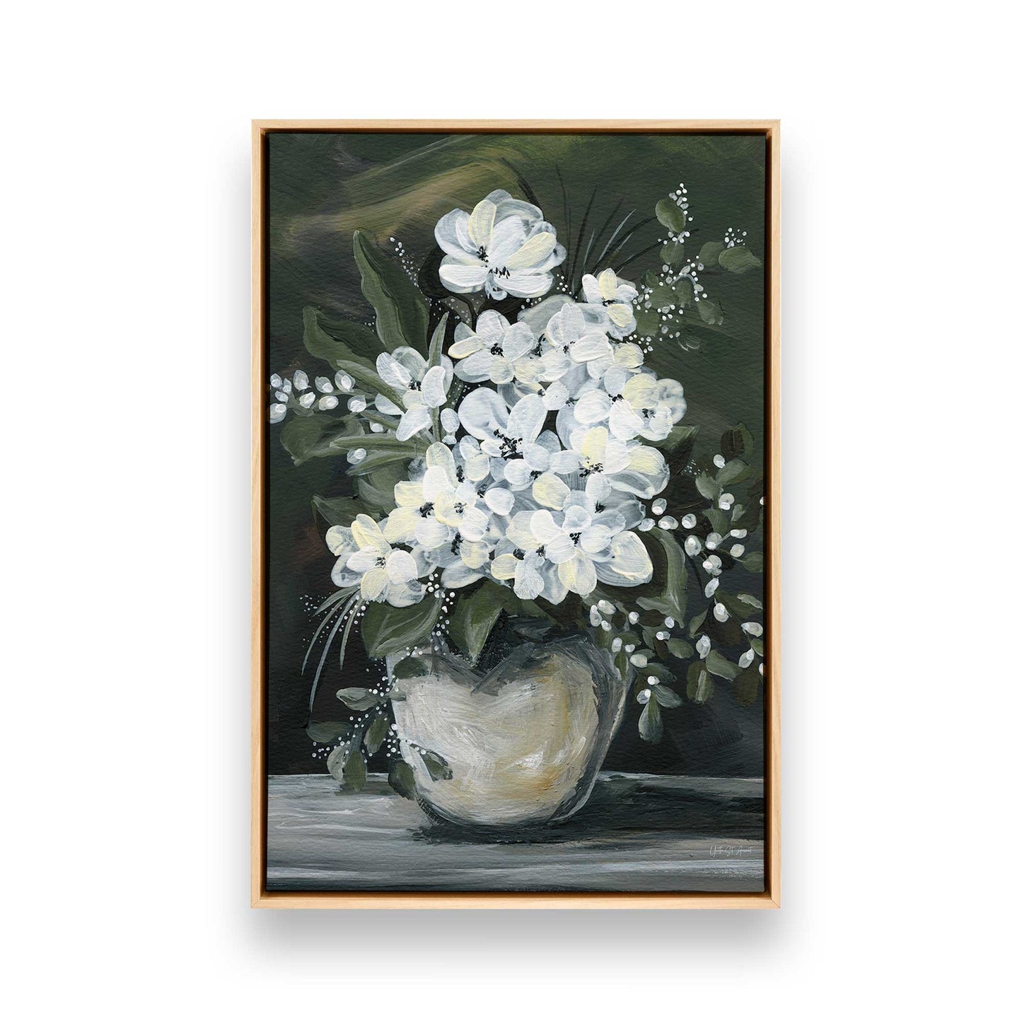 [Color:American Maple], Picture of art in a American Maple frame