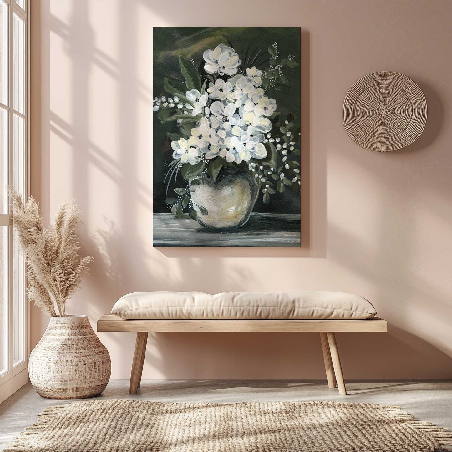 Picture of art in a room