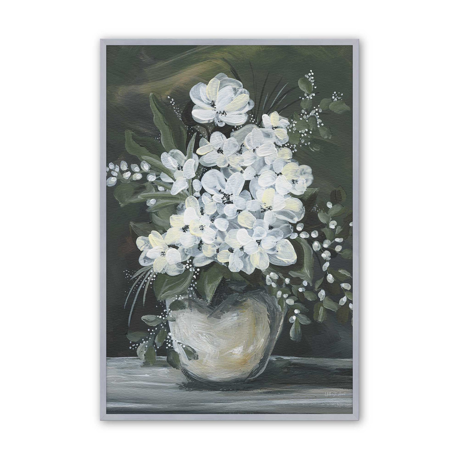 [Color:Polished Chrome], Picture of art in a Polished Chrome frame
