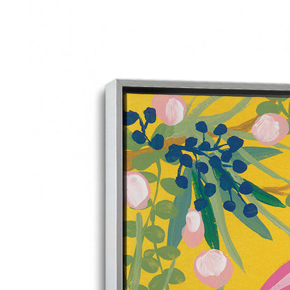 [Color:Polished Chrome], Picture of art in a Polished Chrome frame at an angle