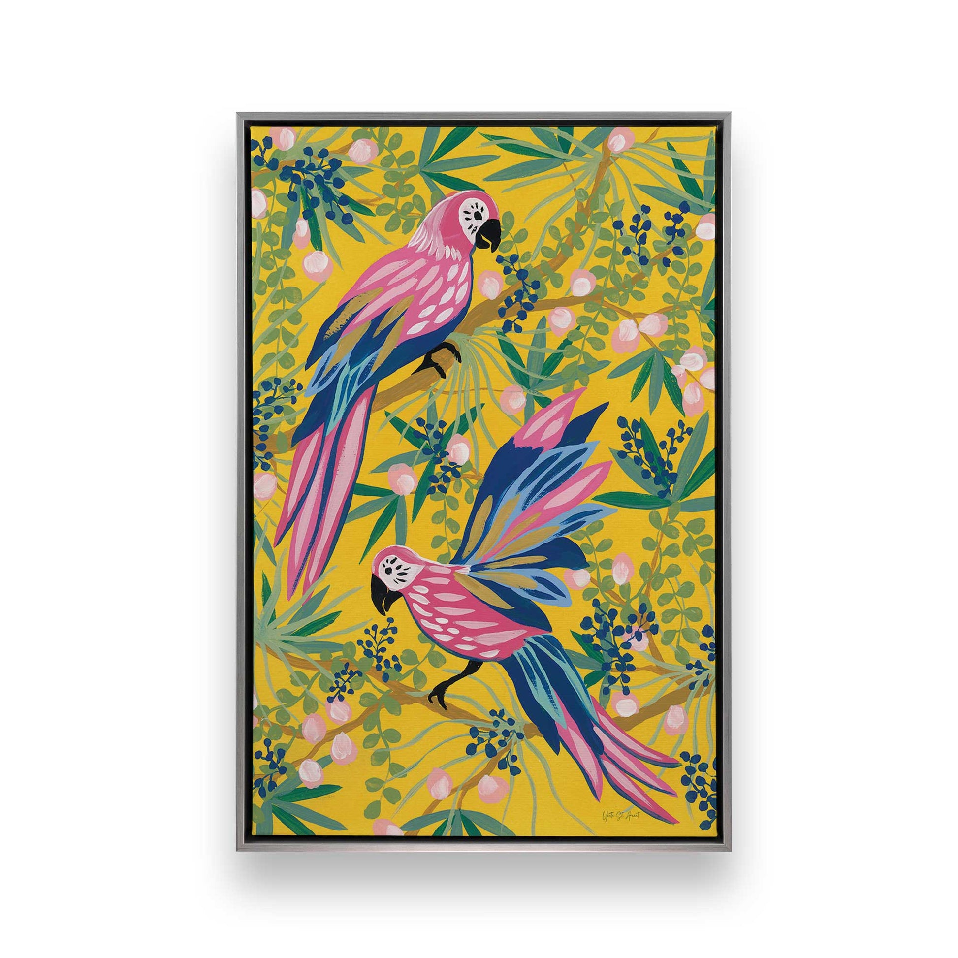 [Color:Polished Chrome], Picture of art in a Polished Chrome frame