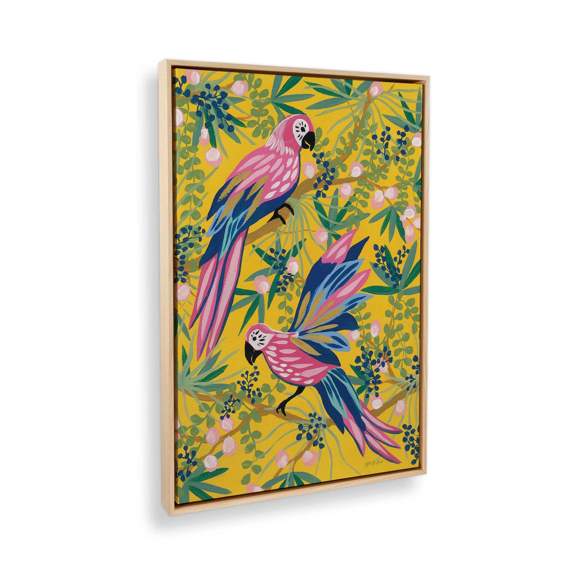 [Color:American Maple], Picture of the corner of the art