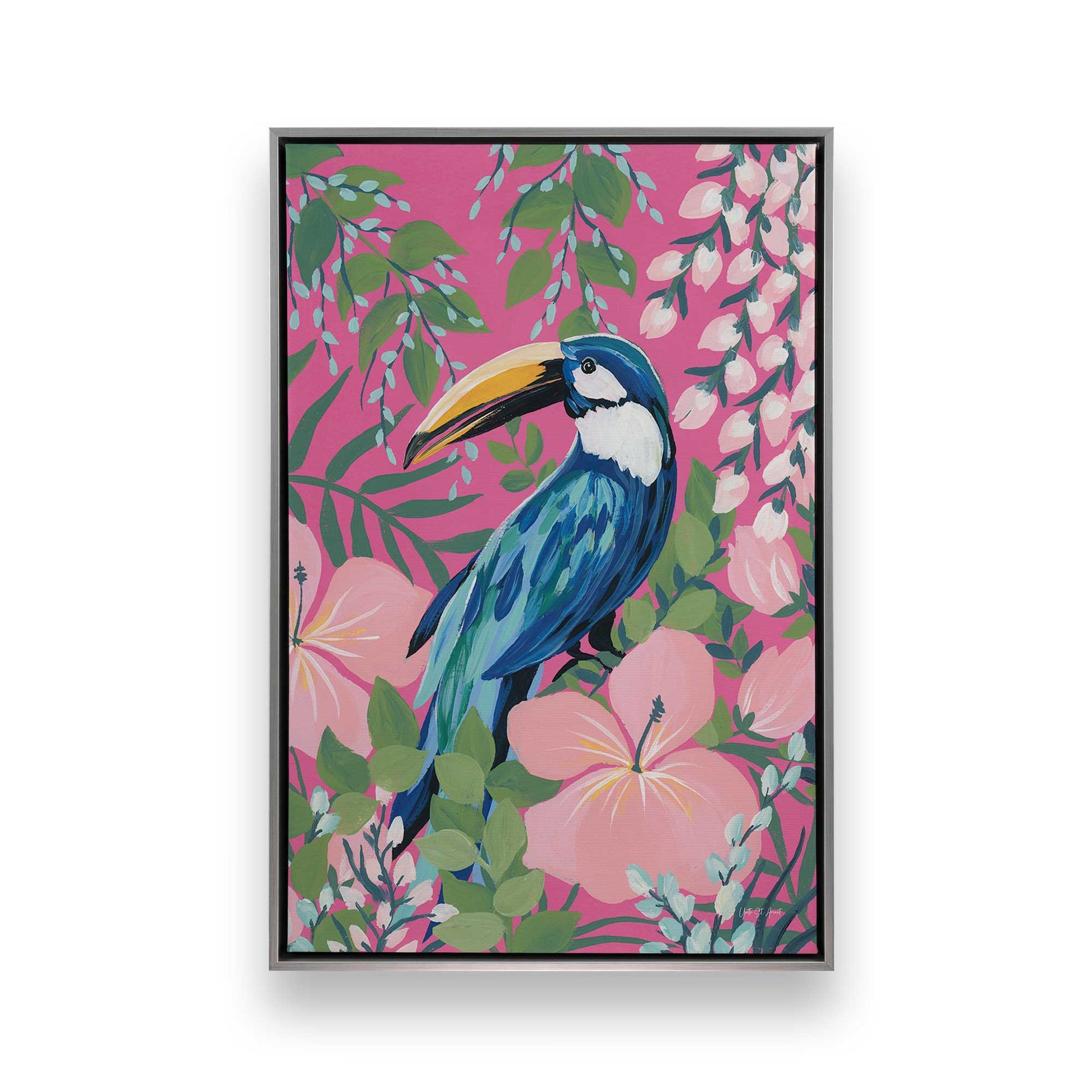 [Color:Polished Chrome], Picture of art in a Polished Chrome frame