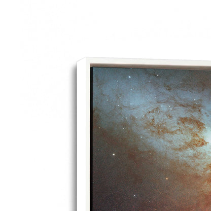 [Color:Opaque White], Picture of art in a White frame at an angle