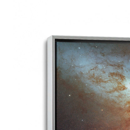 [Color:Polished Chrome], Picture of art in a Polished Chrome frame at an angle