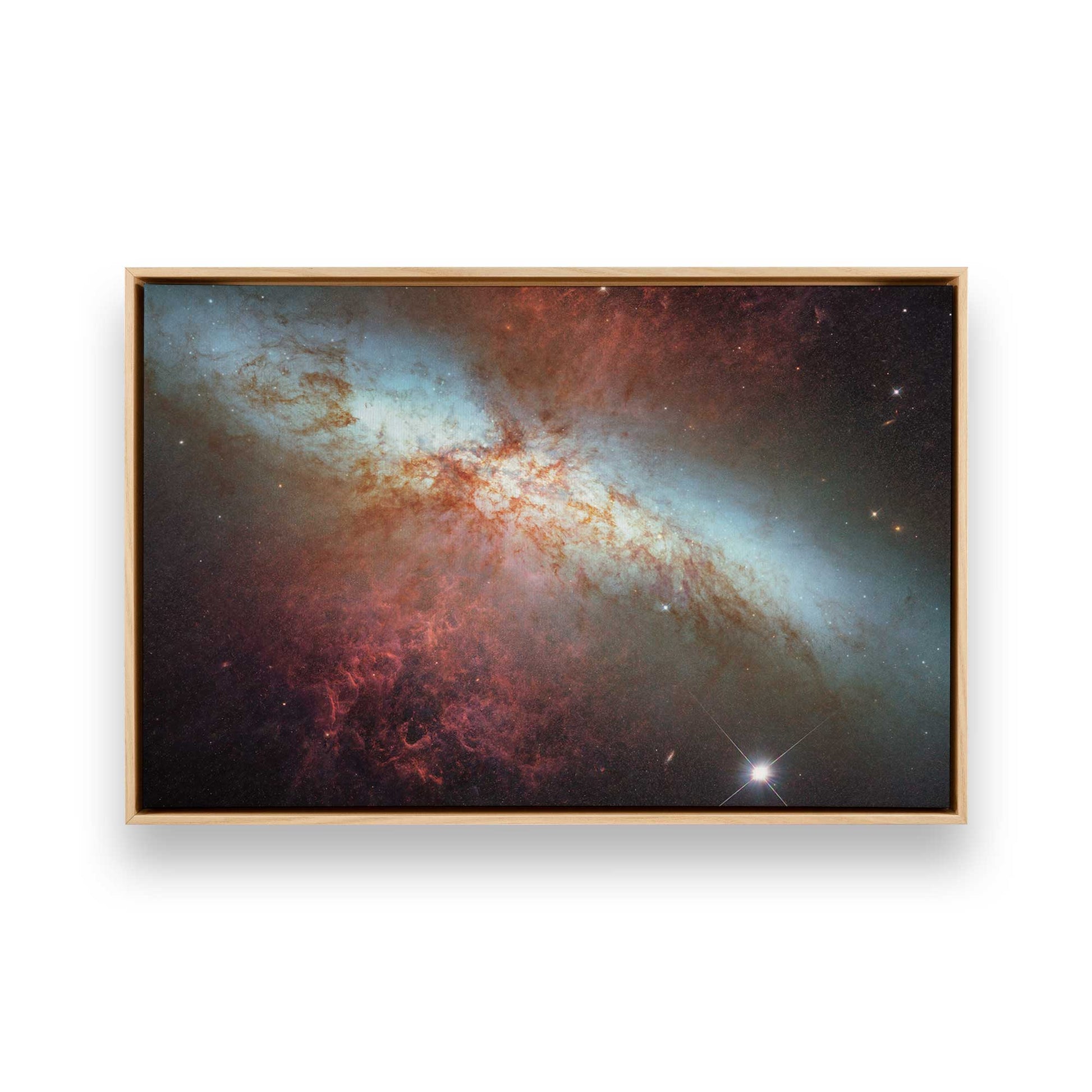 [Color:American Maple], Picture of art in a American Maple frame