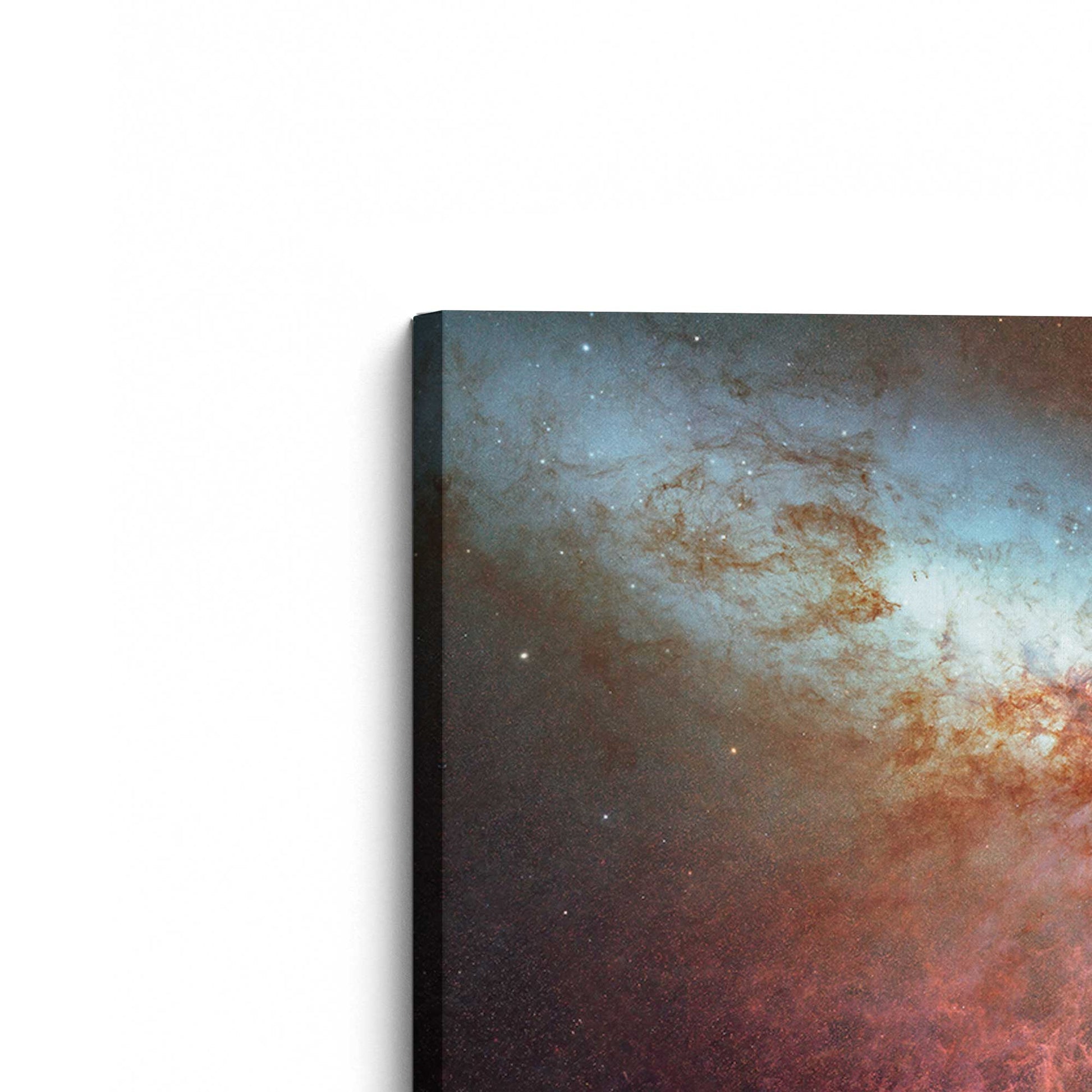 [Color:Stretched Canvas], Picture of the corner of the art