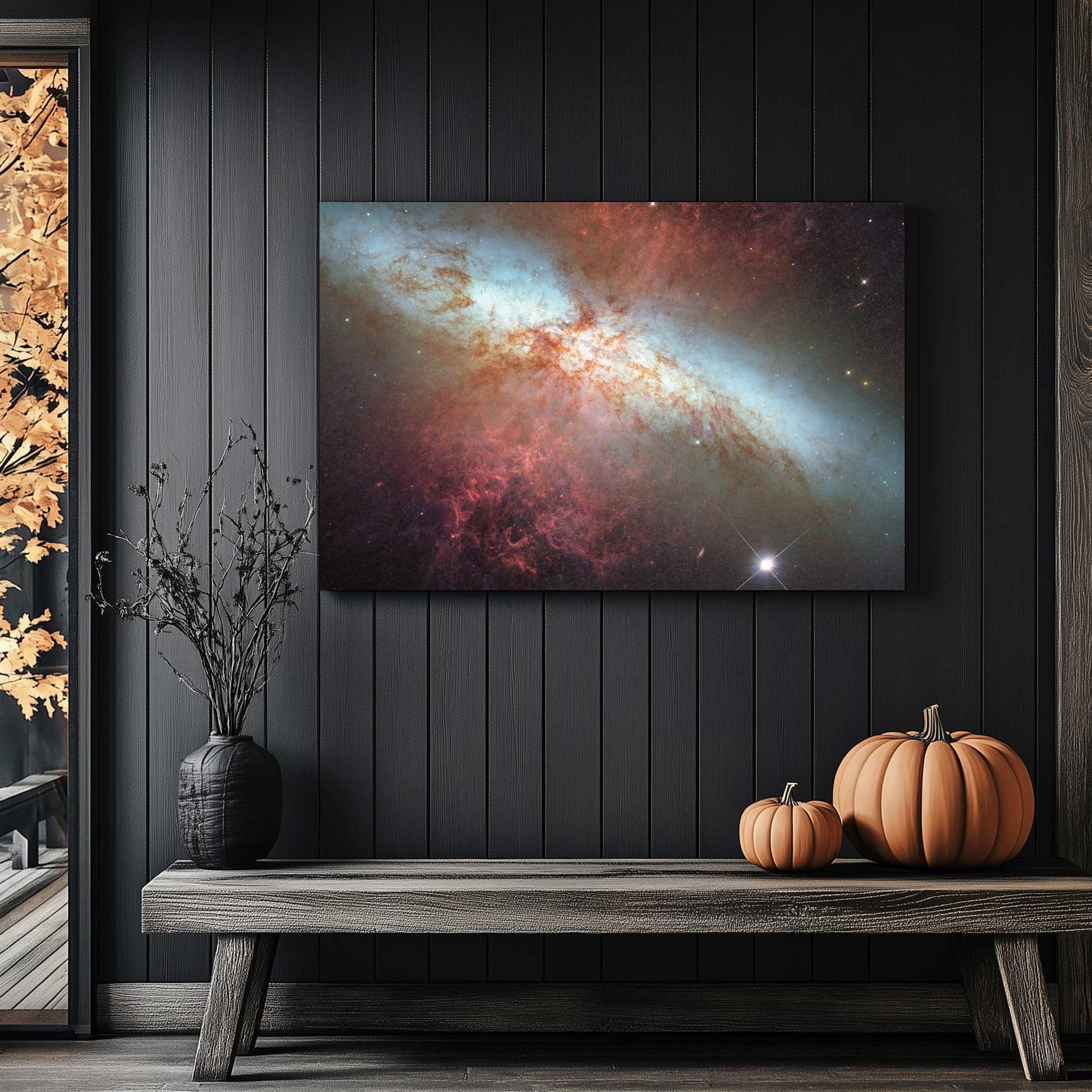 Picture of art in a room