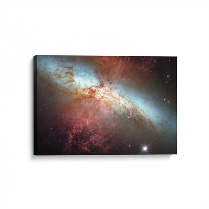 [Color:Stretched Canvas], Picture of art at an angle