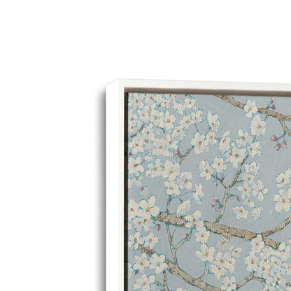 [Color:Opaque White], Picture of art in a White frame at an angle