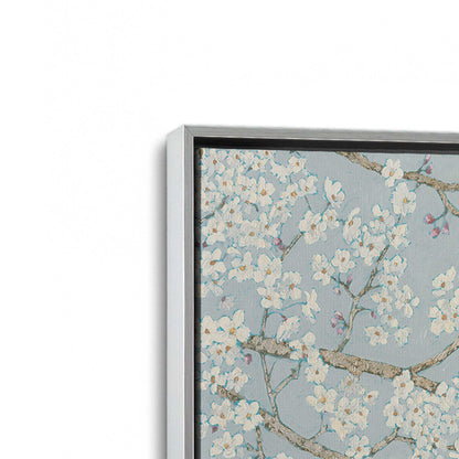 [Color:Polished Chrome], Picture of art in a Polished Chrome frame at an angle