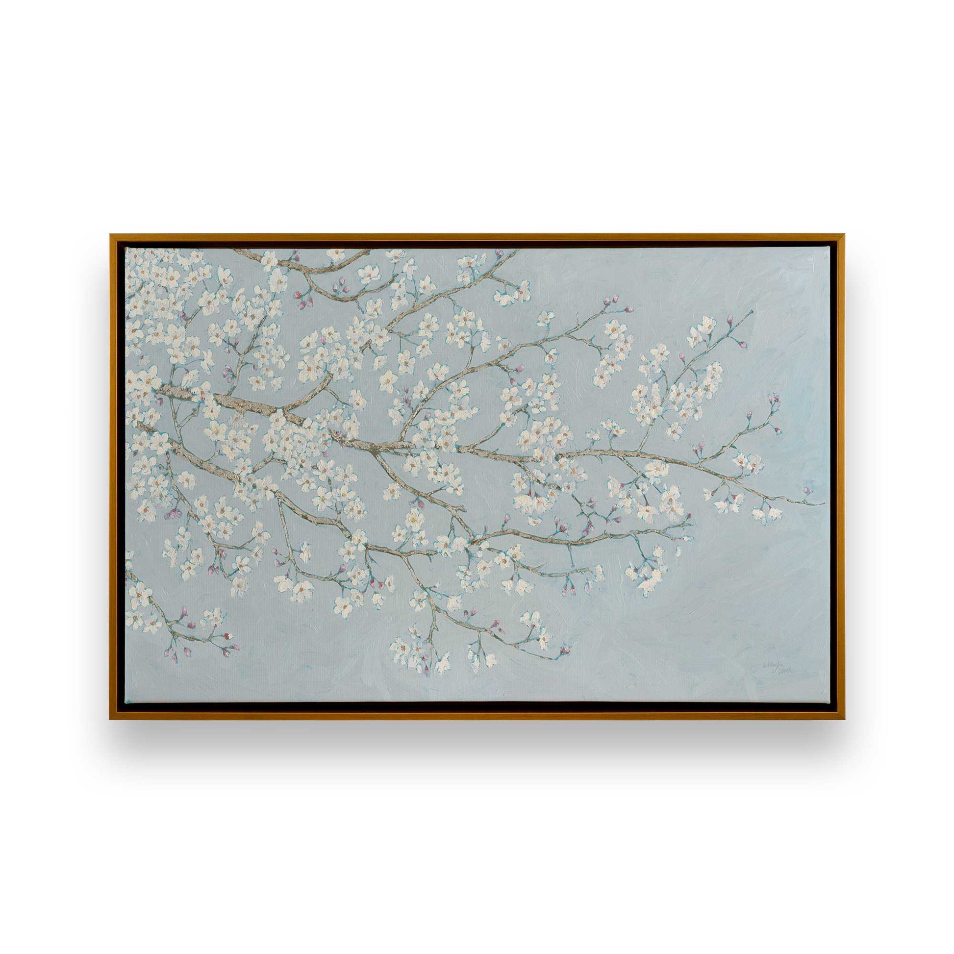 [Color:Polished Gold], Picture of art in a Polished Gold frame