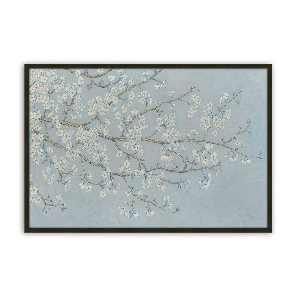 [Color:Satin Black], Picture of art in a Satin Black frame