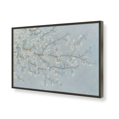 [Color:Satin Black], Picture of art in a Satin Black frame of the corner