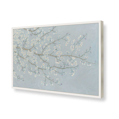 [Color:Opaque White], Picture of art in a Opaque White frame of the corner
