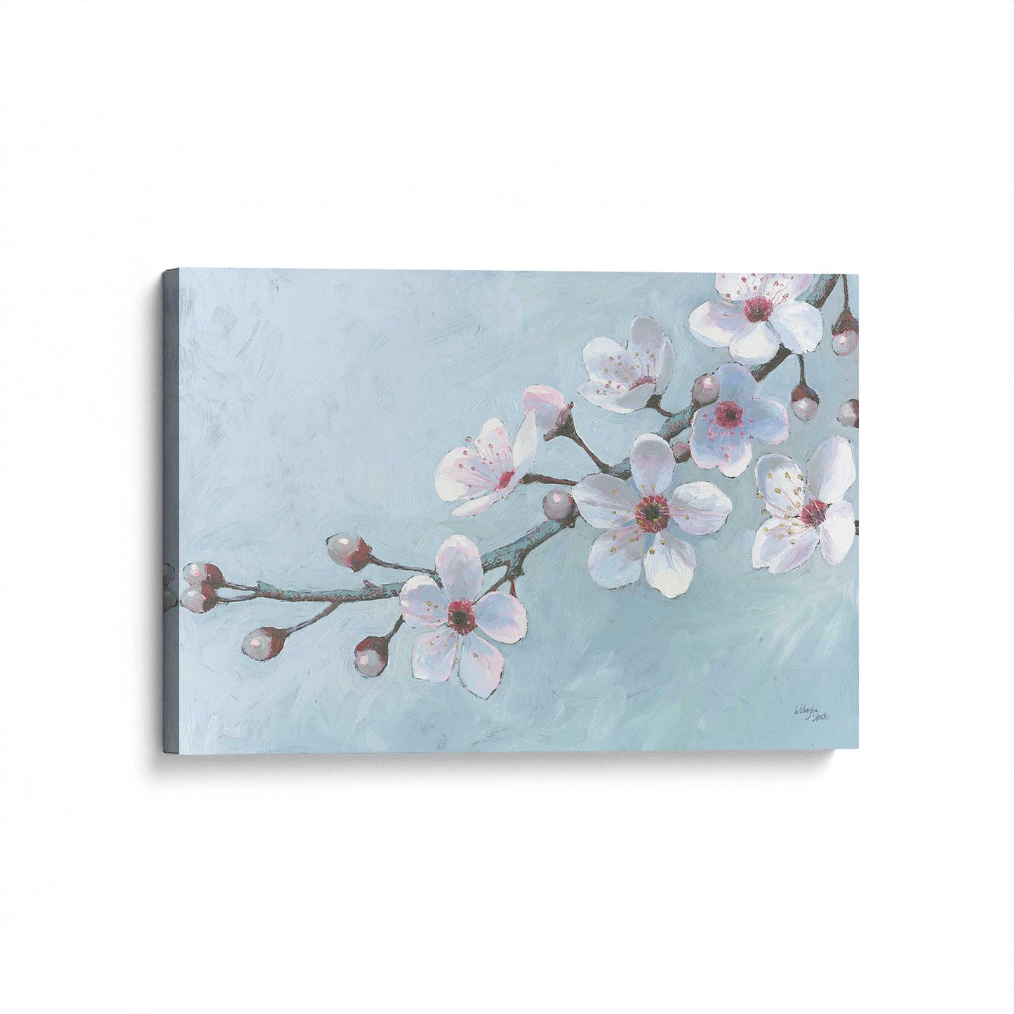 [Color:Stretched Canvas], Picture of art at an angle