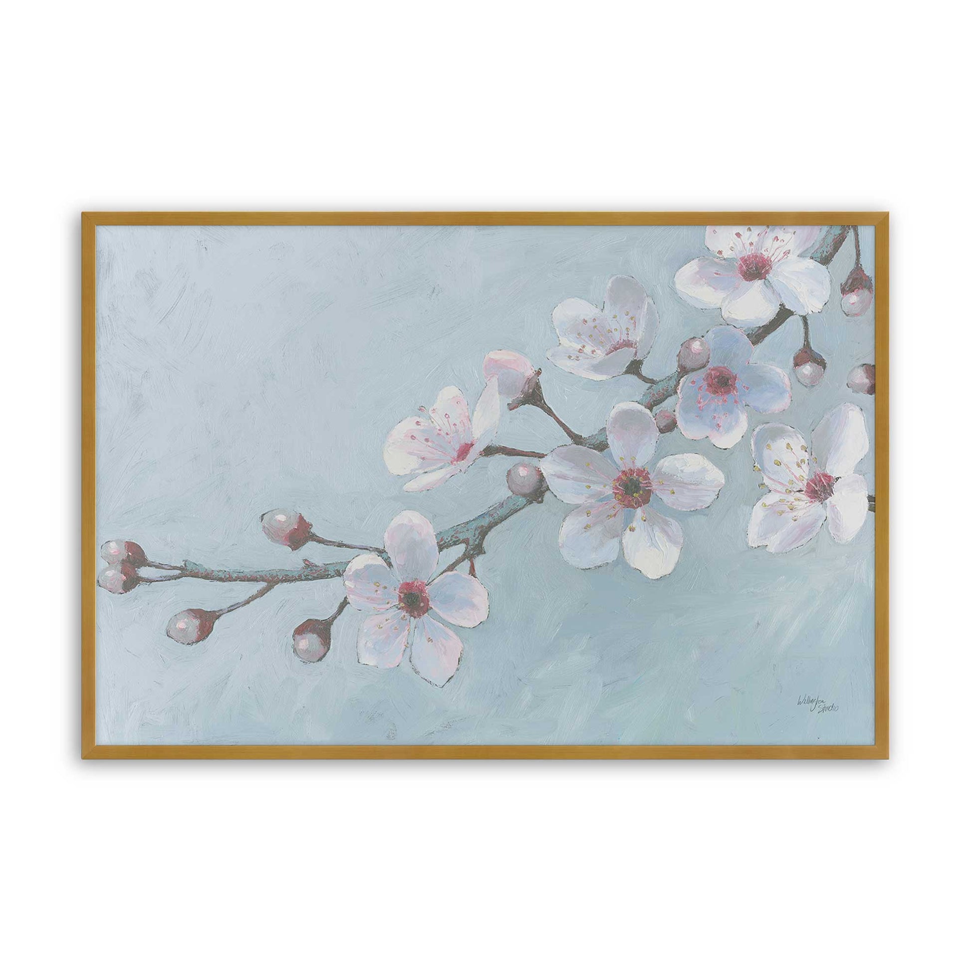 [Color:Polished Gold], Picture of art in a Polished Gold frame